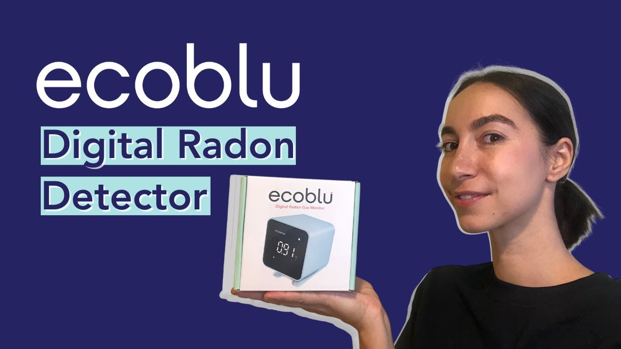 EcoBlu Radon Detector - Unboxing & quick setup