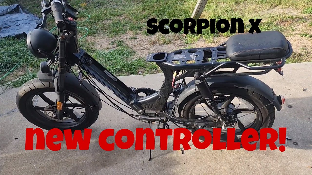 juiced scorpion x gets new controller. sabvoton 7245