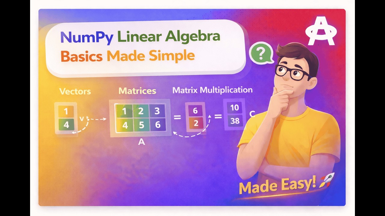 NumPy Linear Algebra Basics Made Simple