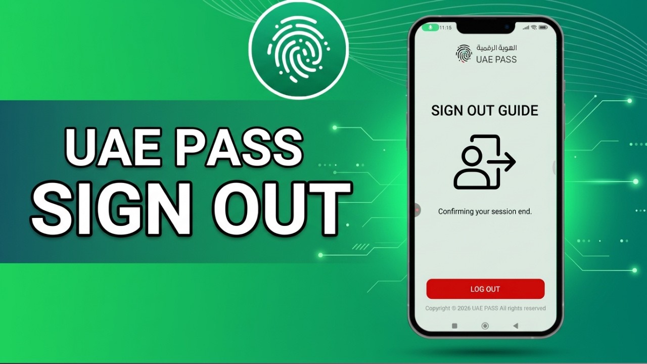 How to Sign Out From UAE Pass