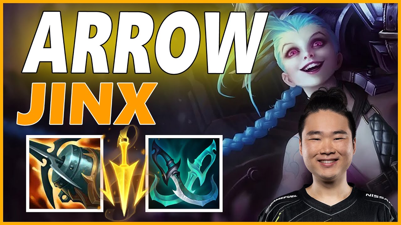 ⚡ARROW JINX ADC GAMEPLAY⚡SEASON 11 LEAGUE OF LEGENDS