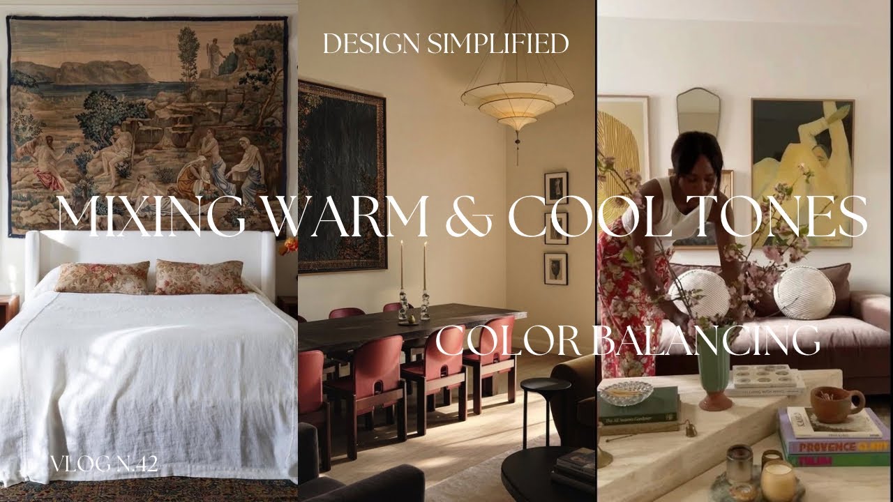 HOW TO MIX WARM & COOL TONES TO CREATE BALANCE.