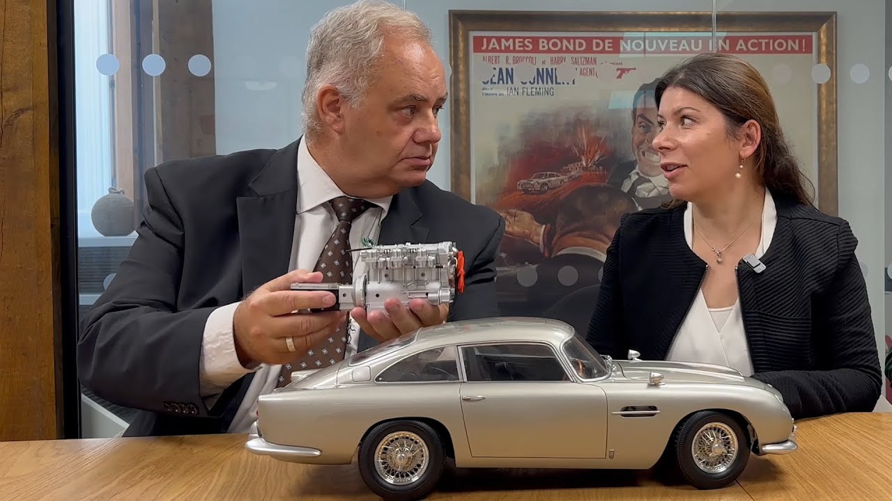 Aston Martin DB5 1/8 - Making Of Agora Models x CJBF