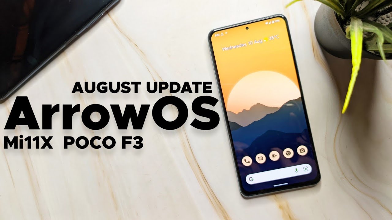 ArrowOS v12.1 Official Update On Mi11X, POCO F3 - Super Smooth & Stable Experience !!