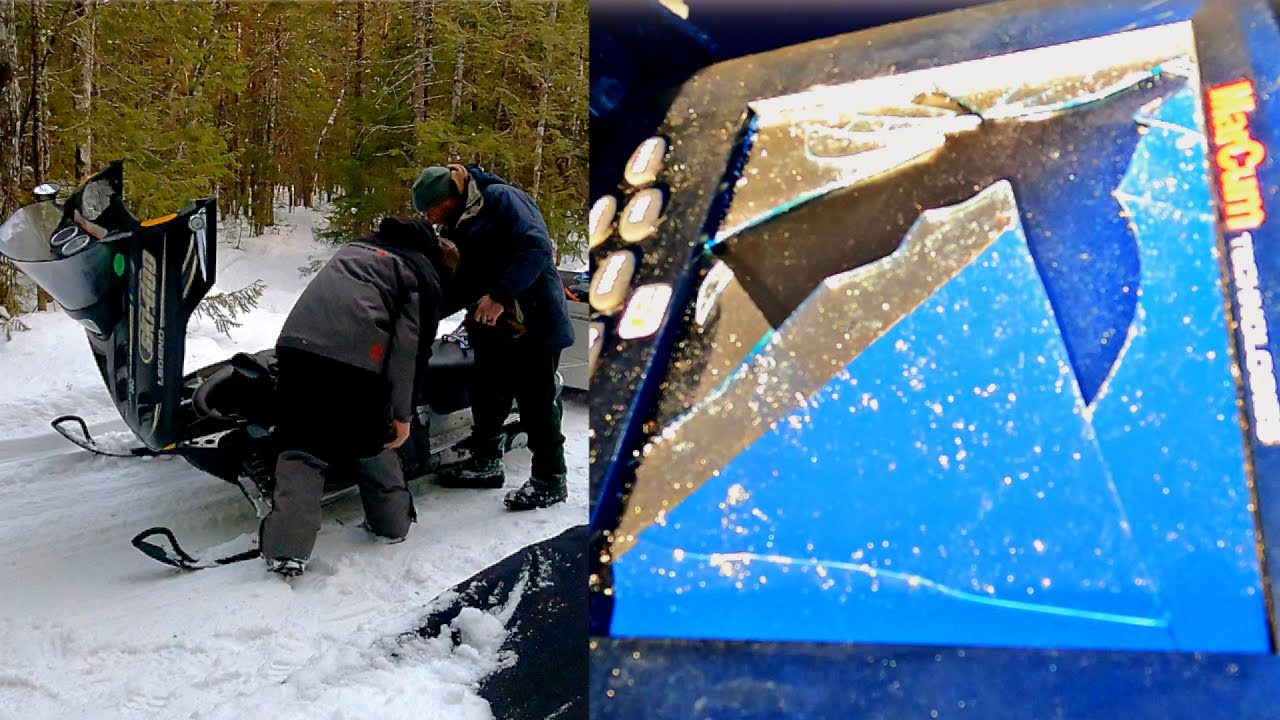 Breaking Stuff While ice Fishing