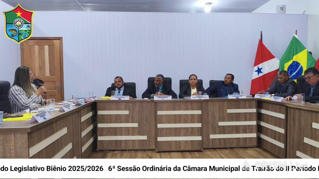 Transmissão ao vivo de Câmara Municipal de Trairão