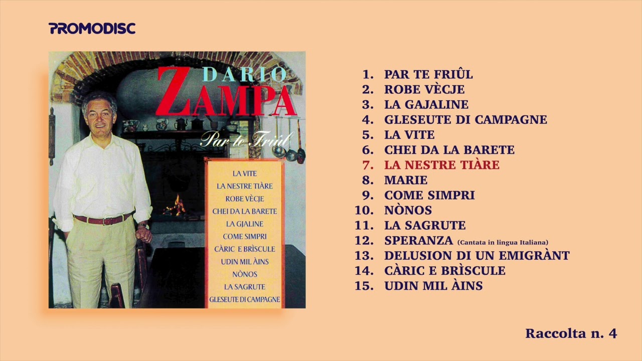 LA NESTRE TIÀRE - Dario Zampa (Raccolta n.4)