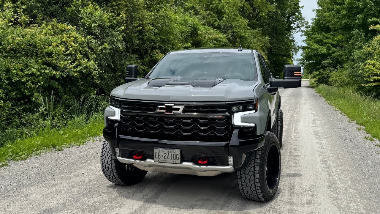 UPGRADED WHEELS & TIRES for Chevy Silverado ZR2! Can you fit 35s??