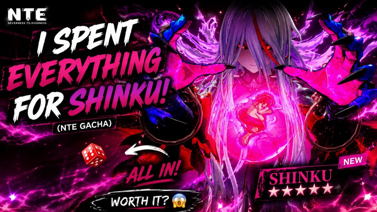 I SPENT EVERYTHING FOR SHINKU! (NTE Gacha) |