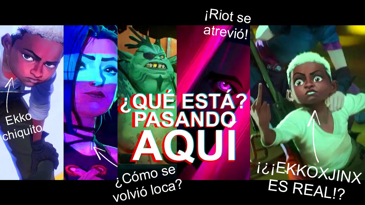 EKKO Y JINX FUERON PAREJA ¿QUÉ SIGNIFICA LA NUEVA CINEMÁTICA? análisis y lore de League Of Legends