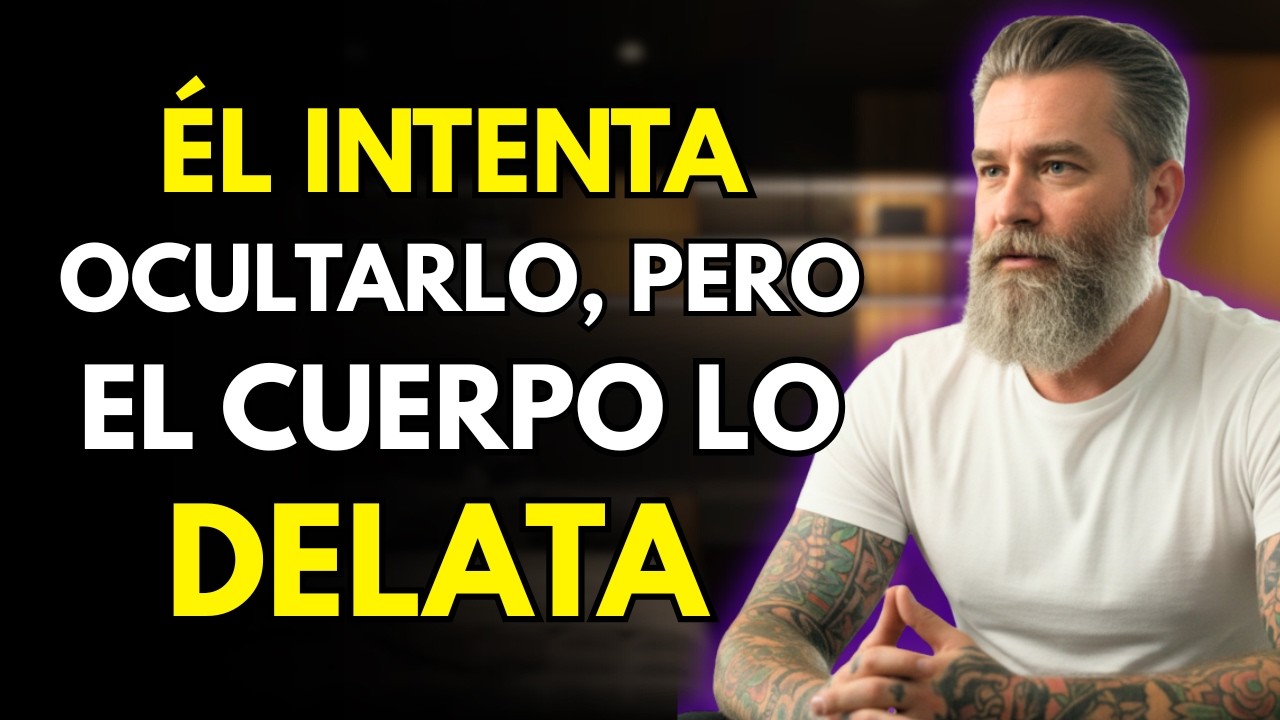 Cuando intenta disimular pero su cuerpo lo traiciona