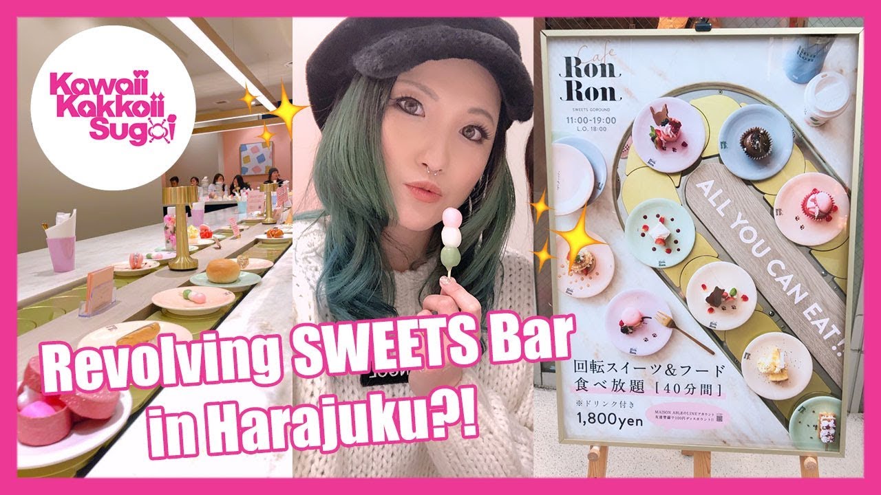 Visited Revolving SWEETS Bar in Harajuku!! 【New Price Included at the End!】