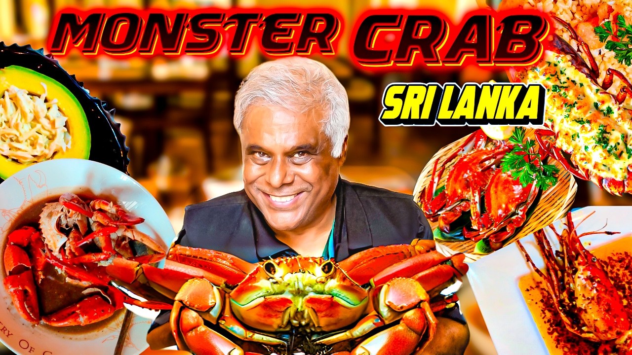 Eating at Ministry of Crab – World’s Top 50 Restaurant! 🦀Crabzilla & Cricket Legends | Sri Lanka E4