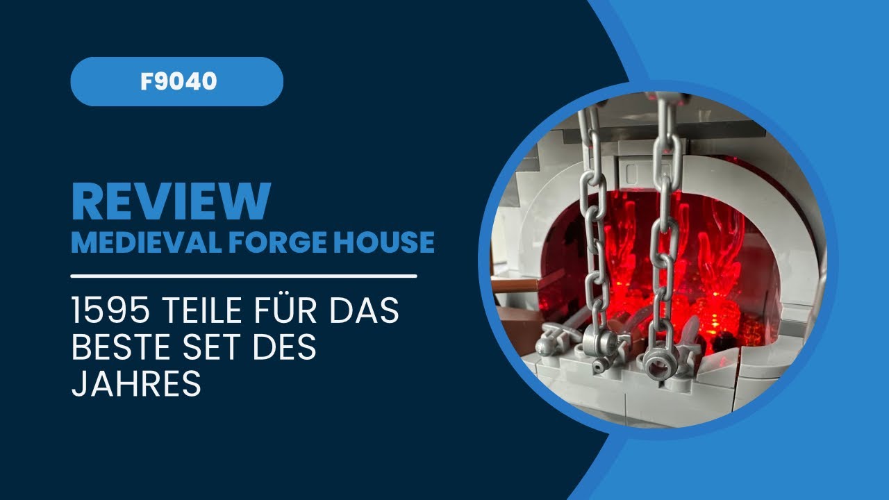 Funwhole®️ F9040 Medieval Forge House / Mittelalterliche Schmiede. Das Maß aller Dinge ?