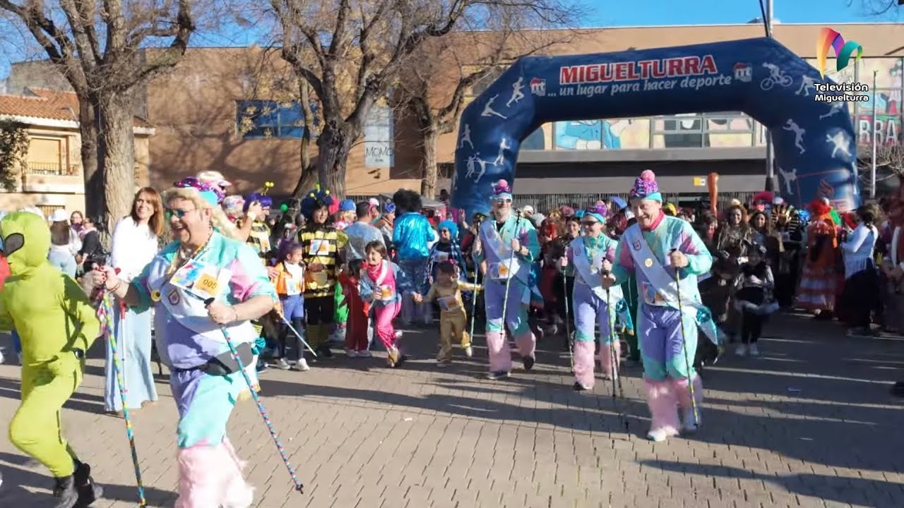 Carnaval 2026. Carrera de Máscaras, Chocolate en el CERE y Zumba Fitness.