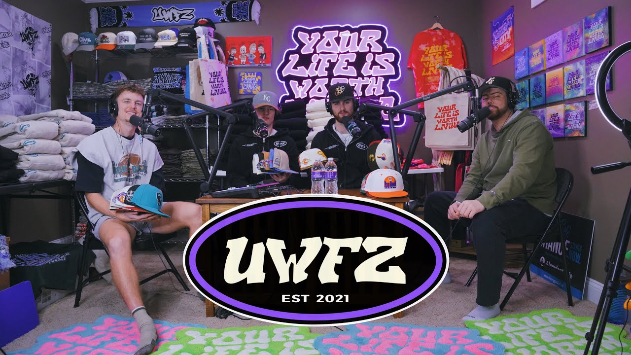 Fitted Hat Collection, WHO HAS THE BEST HATS? | Underwater FlyZone Podcast Update Episode!