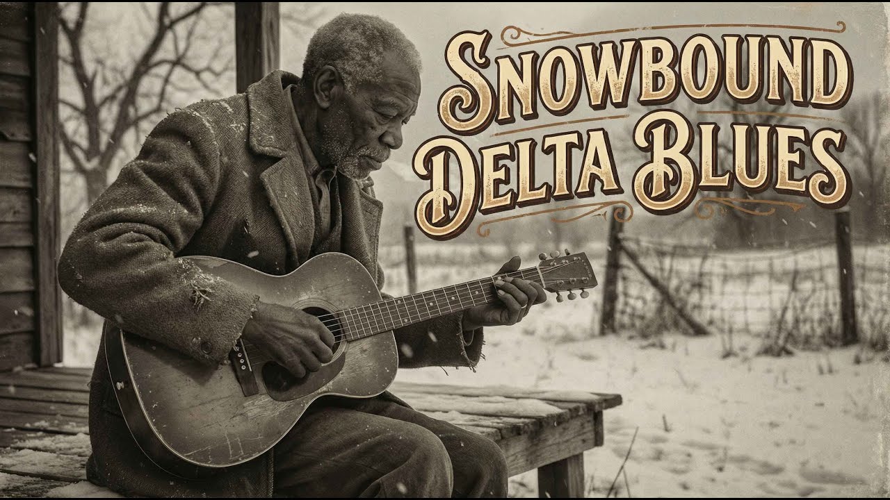 Winter Storm Delta Blues Mix ❄️ Snowbound Mississippi Slide & Ice Storm Vibes