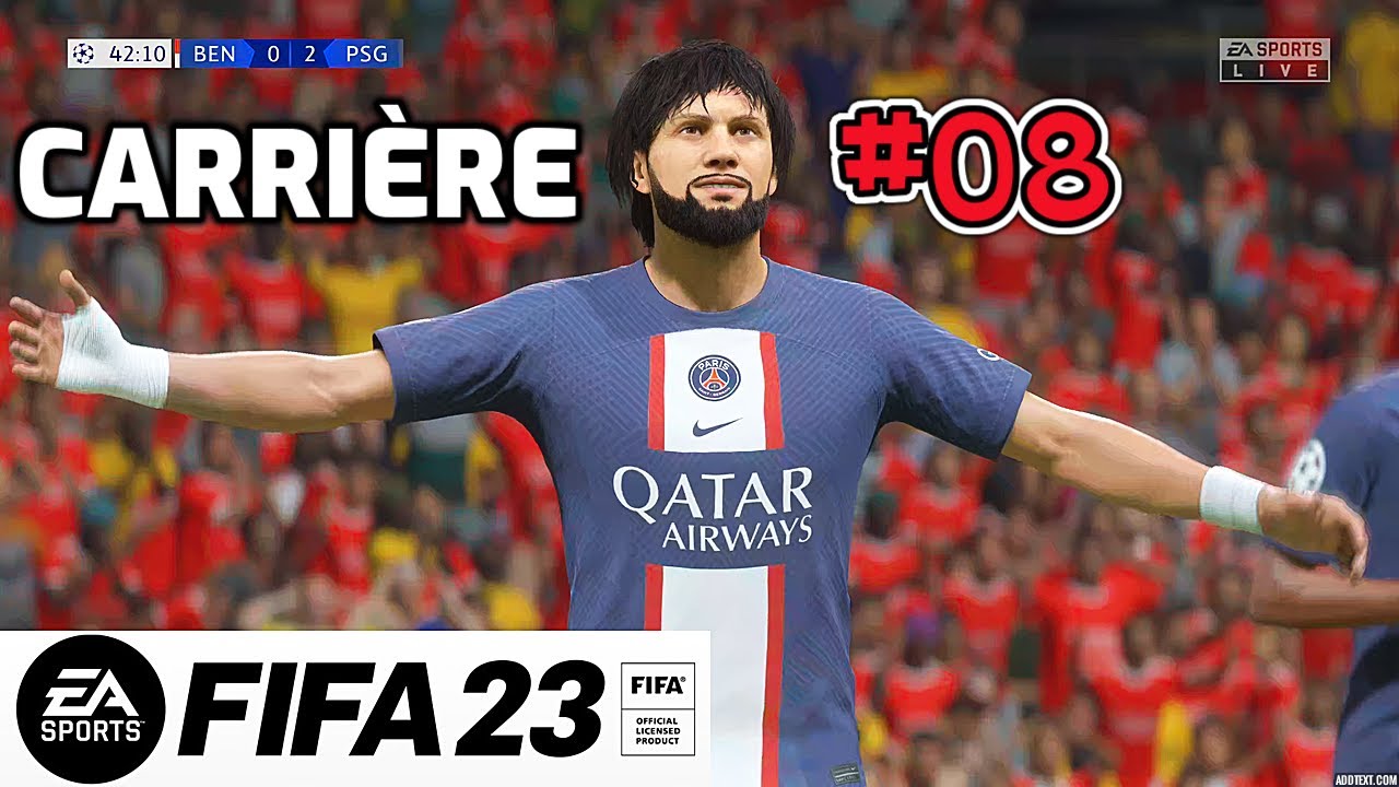 Performer face à Benfica en Ligue des Champions FIFA 23 // Carrière Pro Episode 08