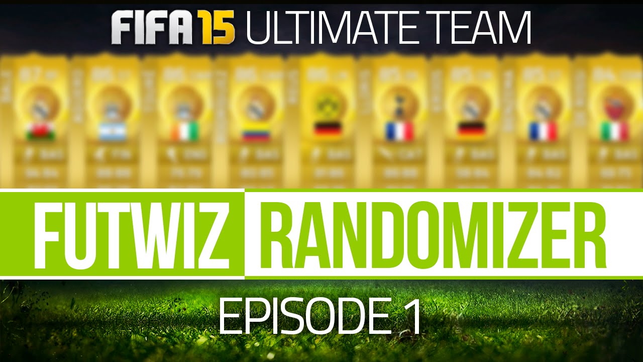 THE FUTWIZ RANDOMIZER #1 - HERE WE GO! FIFA 15 ULTIMATE TEAM!