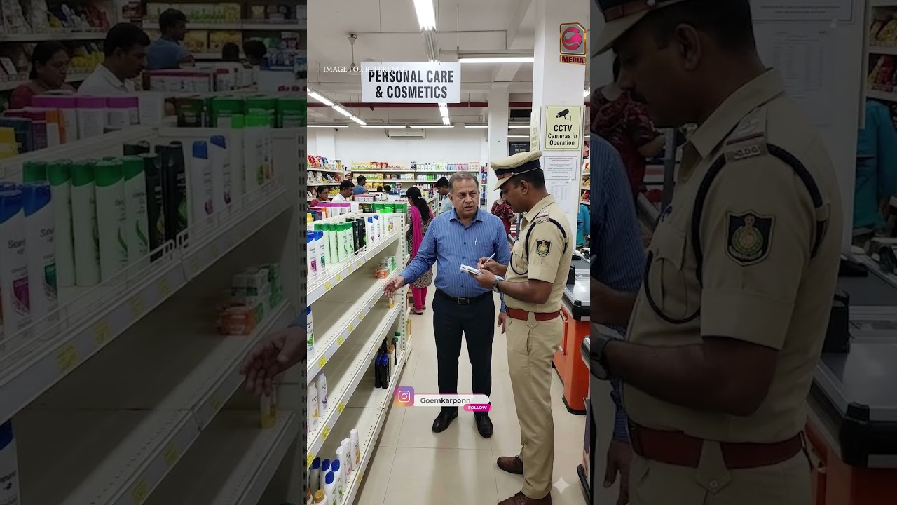 NUVEM STORE THEFT CASE: 2 MAHARASHTRA MEN BOOKED OVER ₹75,000 PRODUCTS
