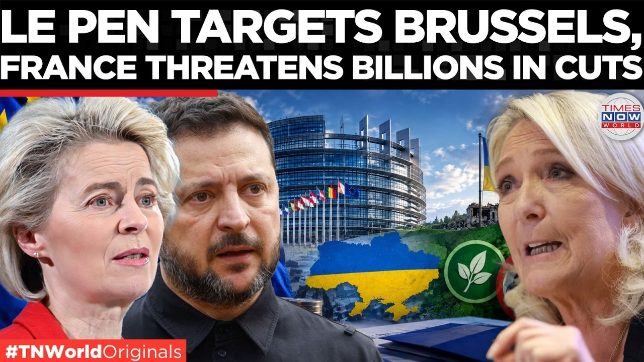 LE PEN&rsquo;S BOMBSHELL: France Threatens &euro;11.1 Billion Budget Cut | Times Now World