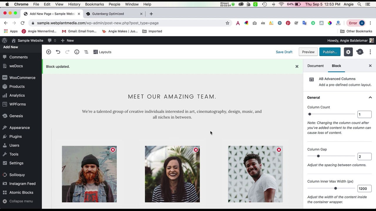 How to Use Gutenberg Blocks in Wordpress to Create Stunning Page Layouts