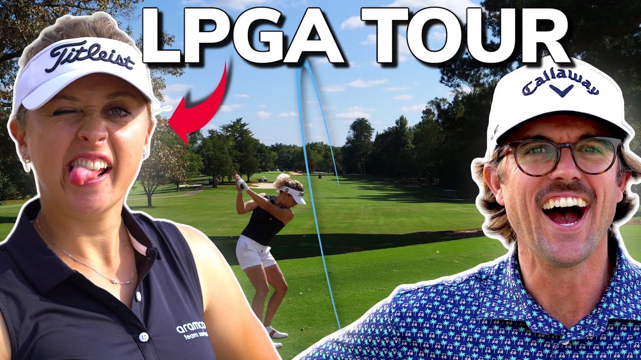 Match w/ TOUR WINNER and LPGA Rookie!! George vs Po (Front Nine)