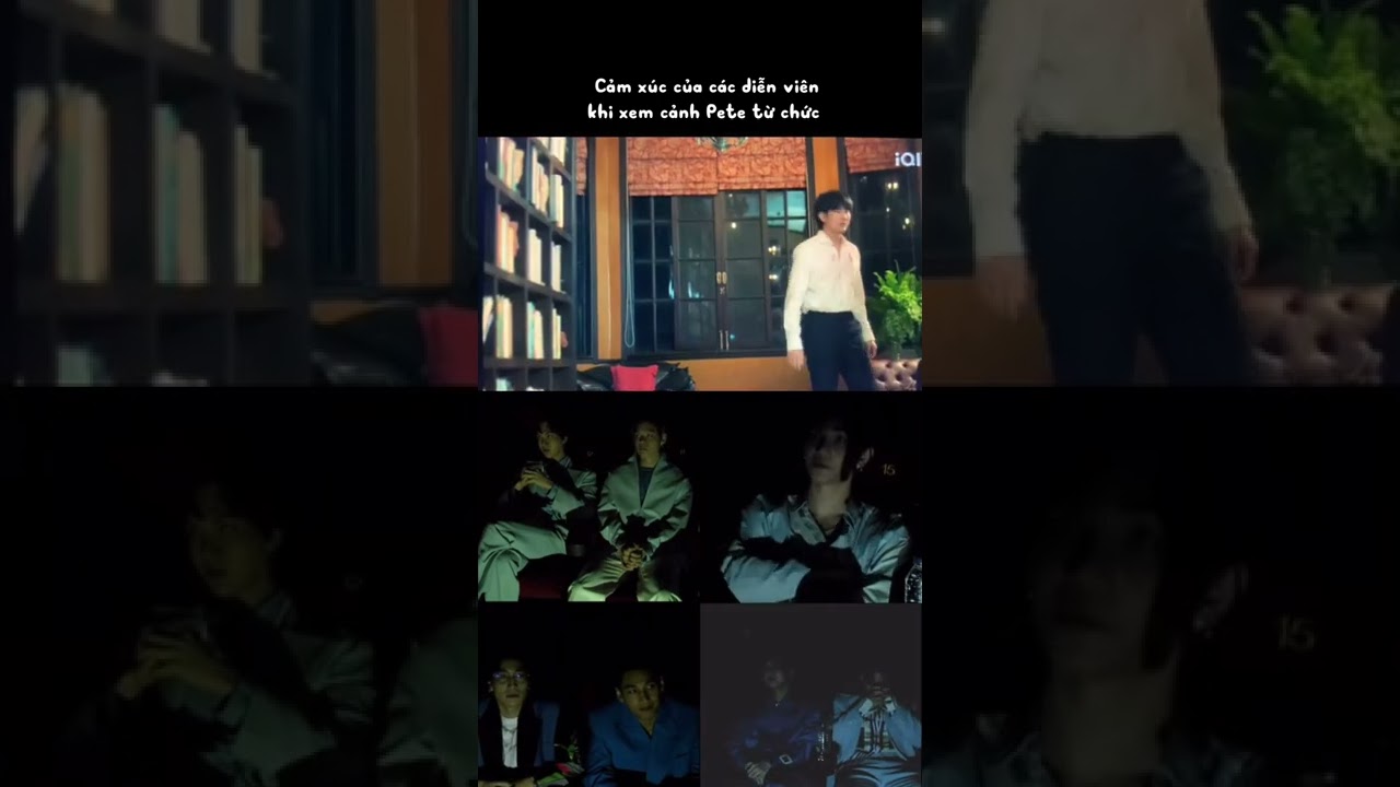 Reaction of KP cast in Pete&rsquo;s scene #biblebuild #kinnporschetheseries #vegaspete #reaction