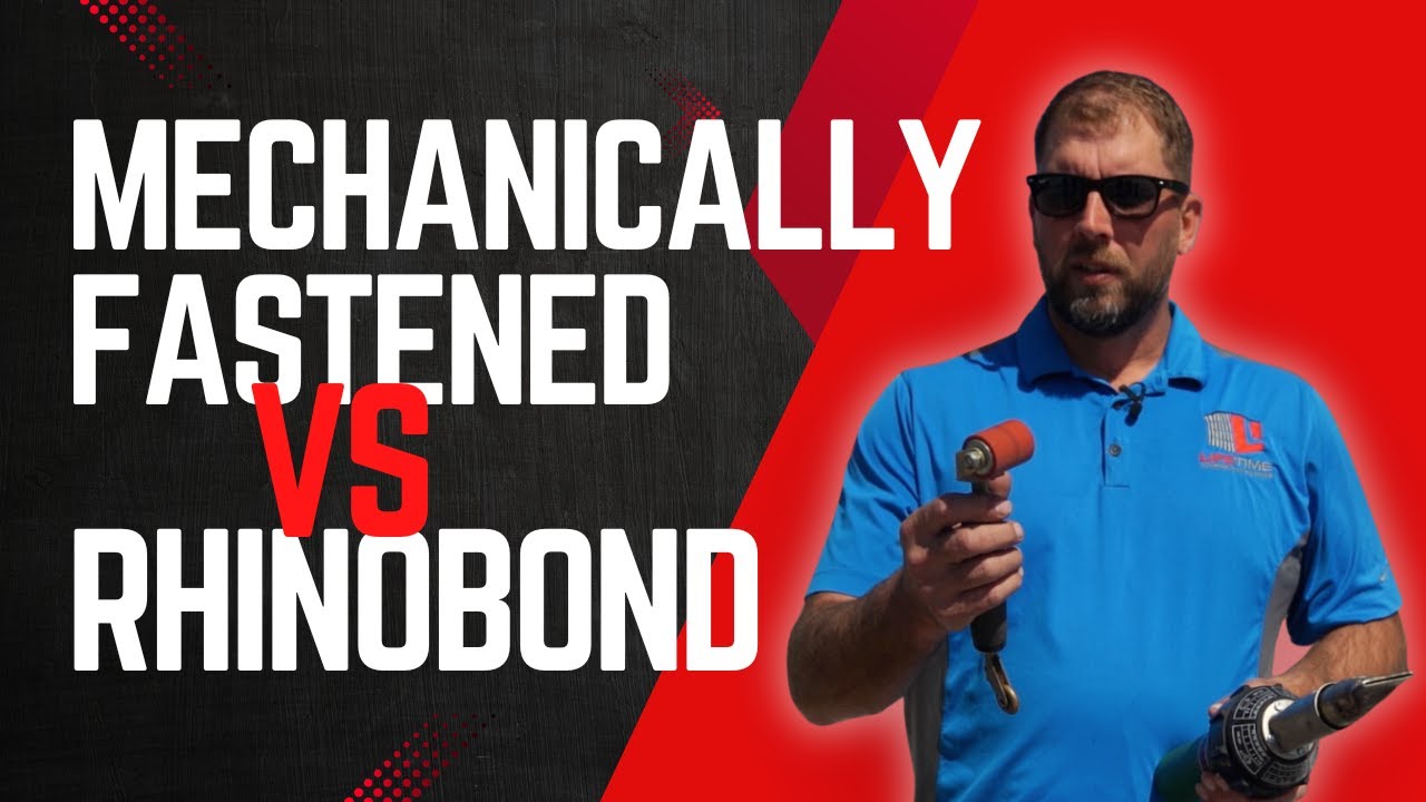 Mechanically Fastened vs. RhinoBond TPO Roofing: What You Need to Know | Lifetime Commercial Roofing