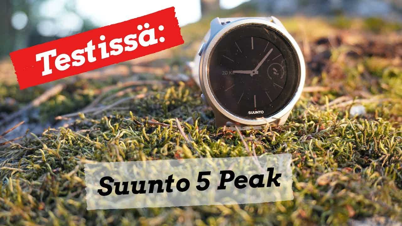Testissä Suunto 5 Peak, parempi kuin Suunto 5?