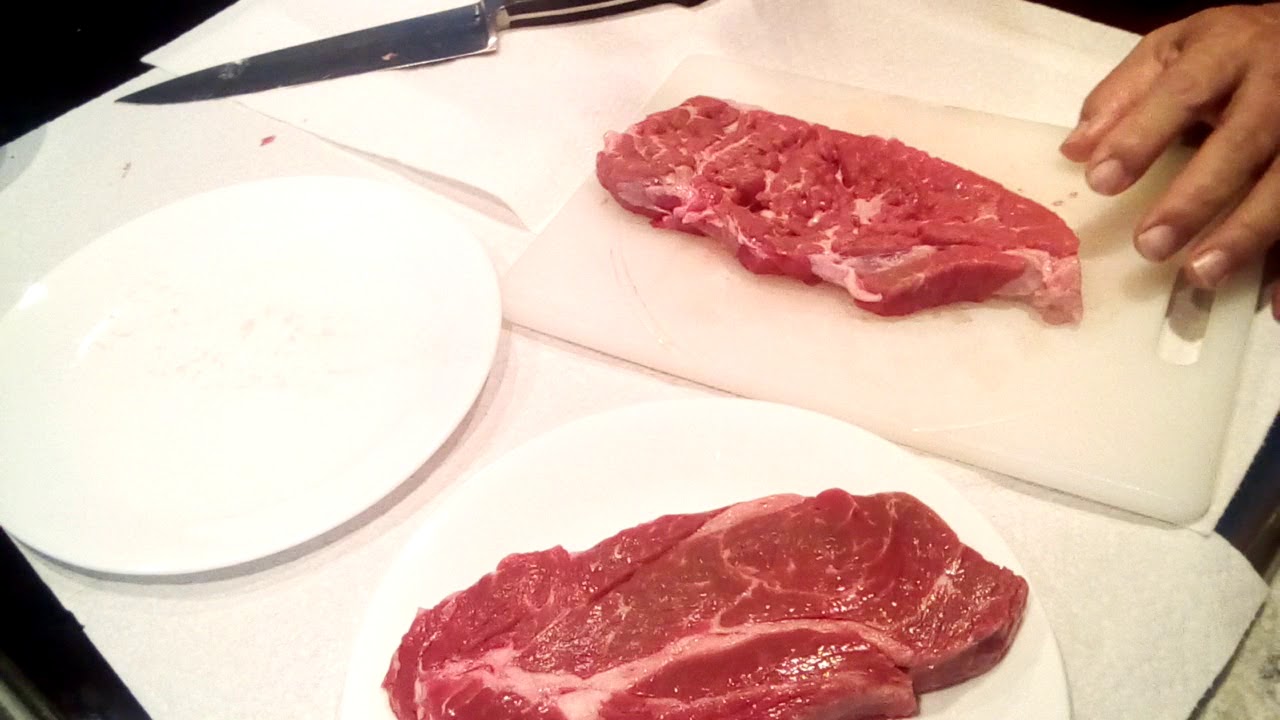 Chuck Steak, making the most of it. (How to Tenderize)
