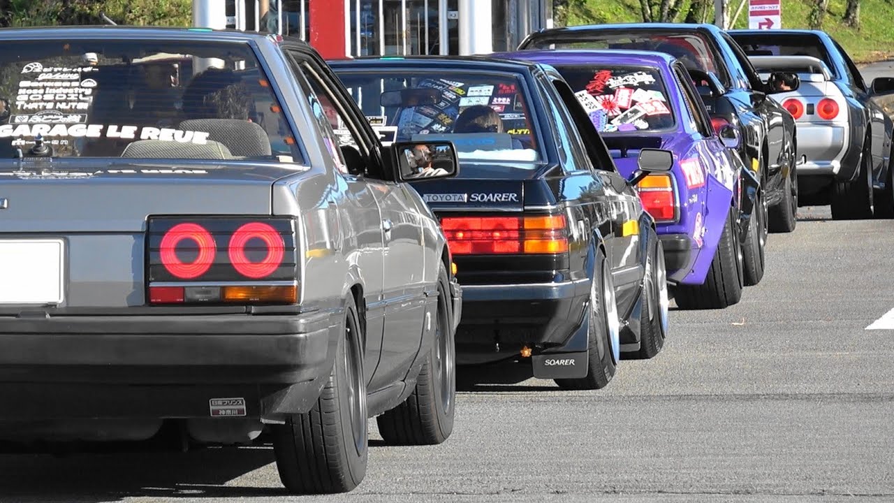 ハチマルミーティング 2024 搬入出の様子 旧車 80 Meeting