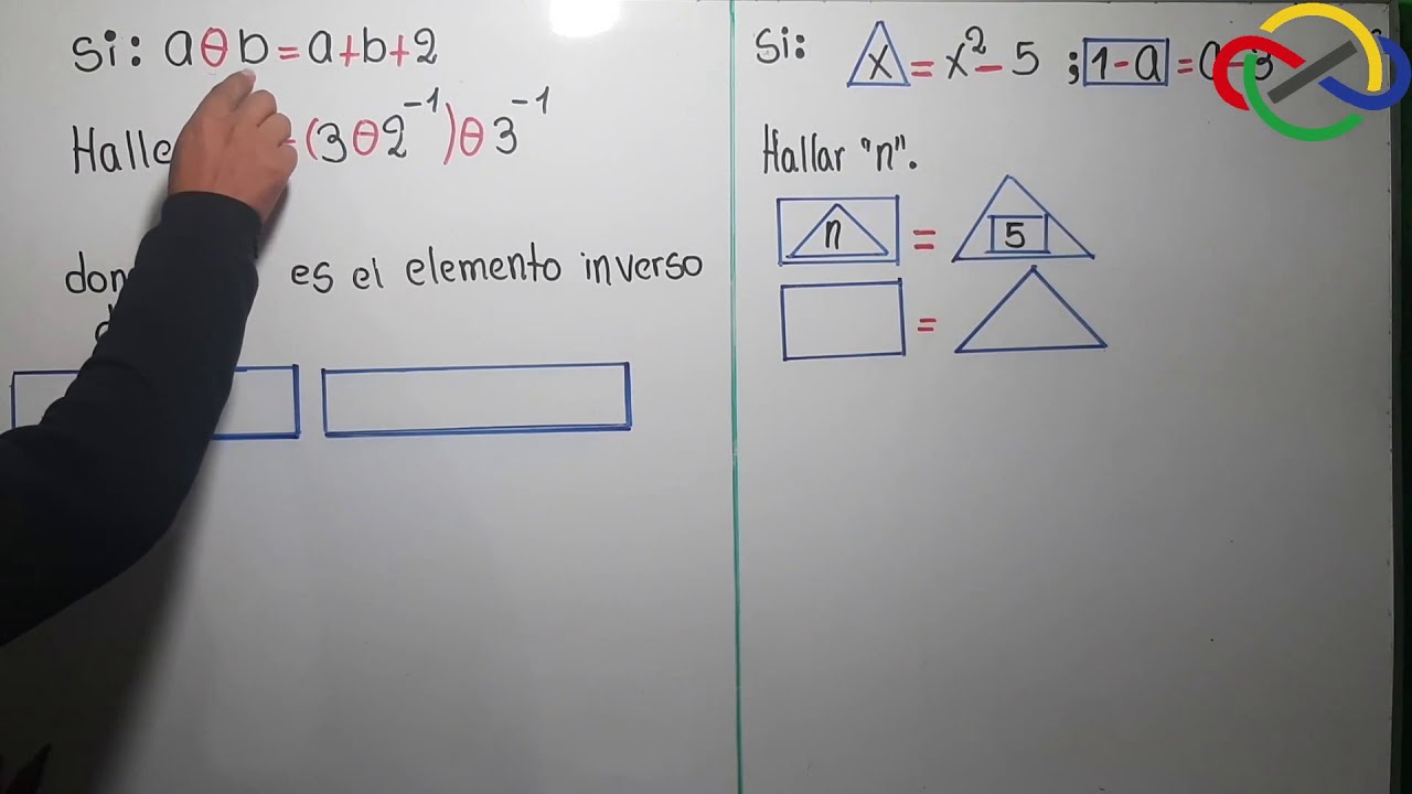 OPERADORES 01: ELEMENTO INVERSO Y ELEMENTO NEUTRO