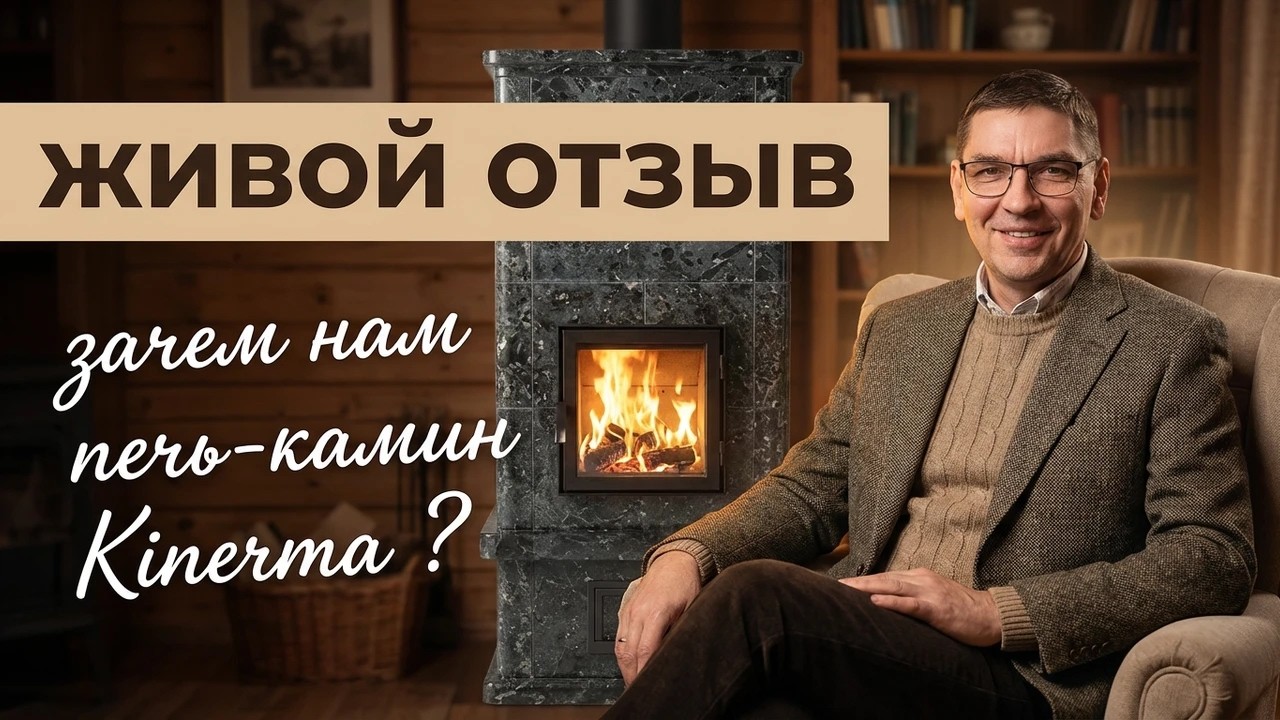 Зачем нам печь-камин Kinerma  : живой отзыв