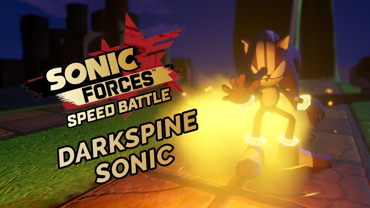 Sonic Forces Speed Battle: Darkspine Sonic gameplay from last season