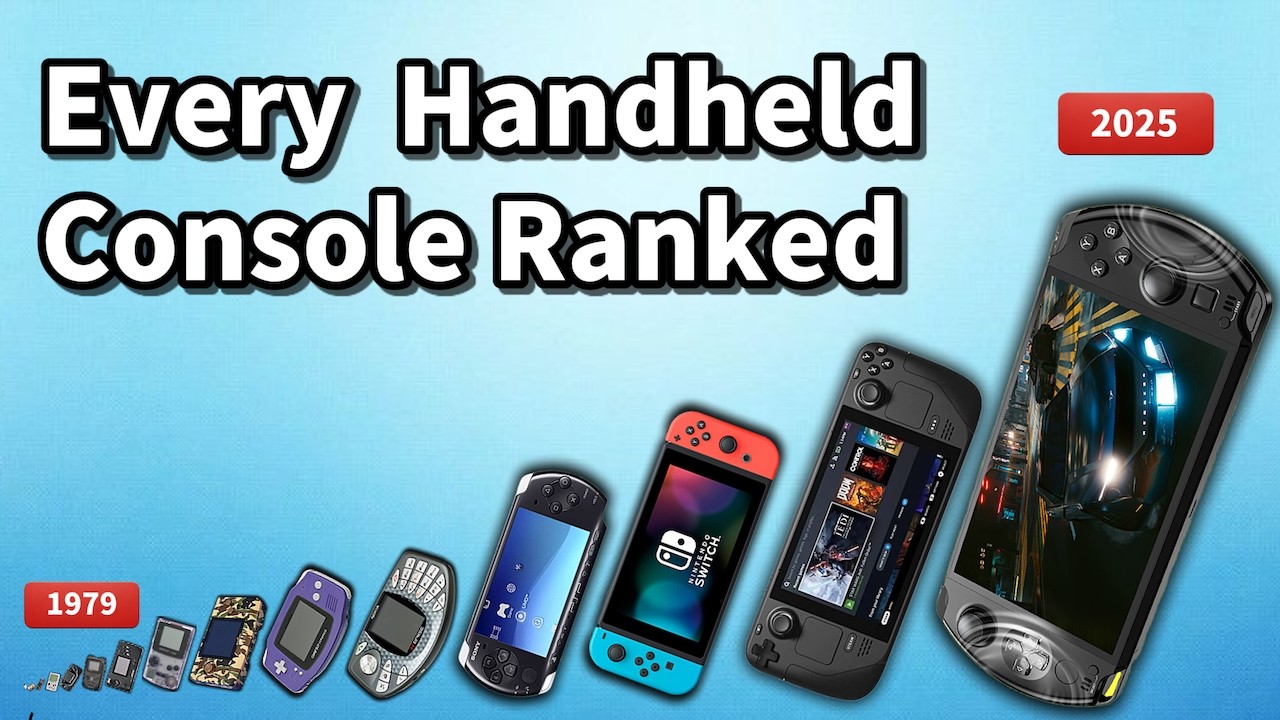 I Rated EVERY Handheld Gaming Console In History