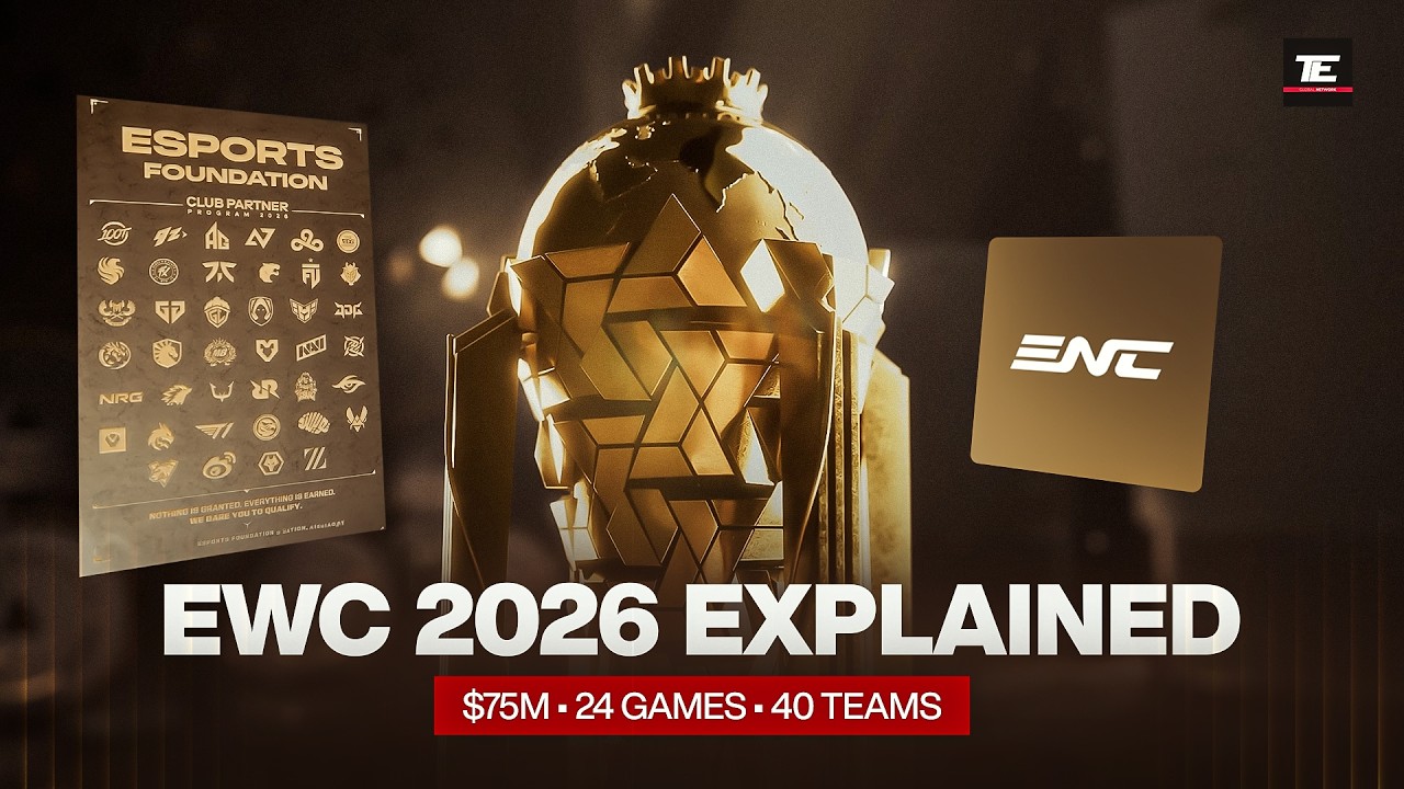 Esports World Cup 2026 is Here With $75 Million & 24 Games