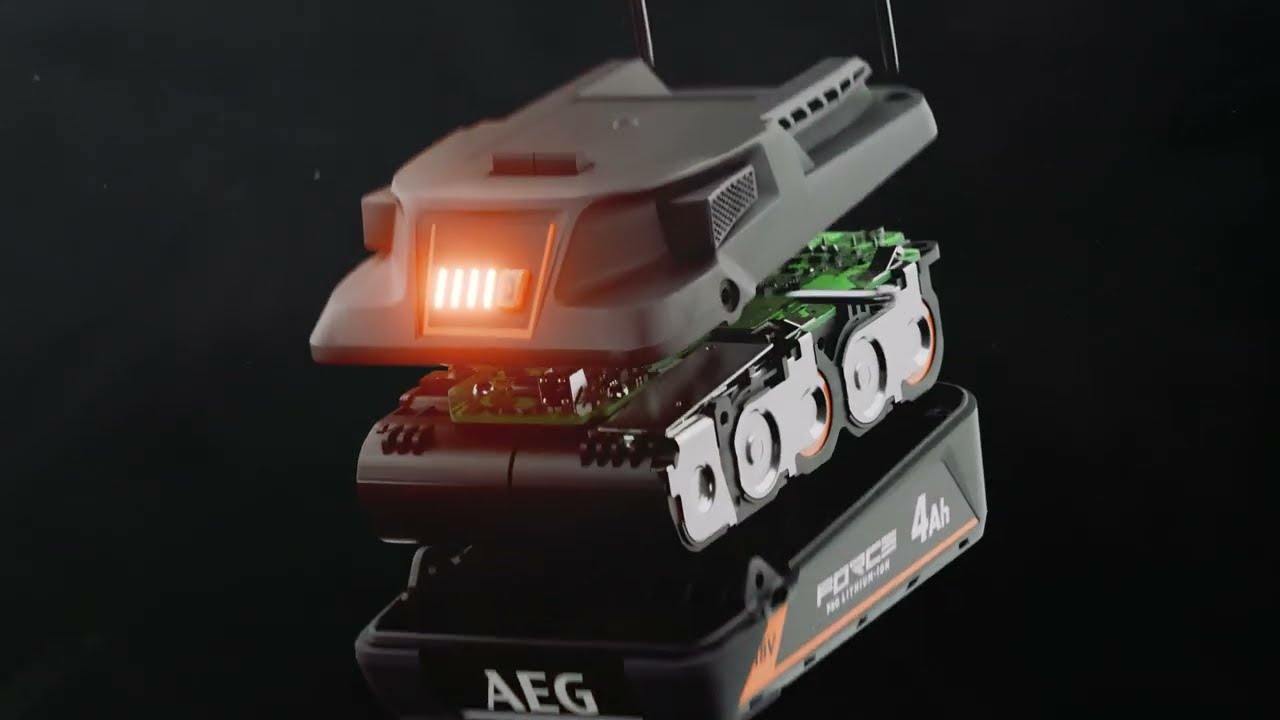 AEG PRO18V FORCE Batteries: Next Generation Battery Technology