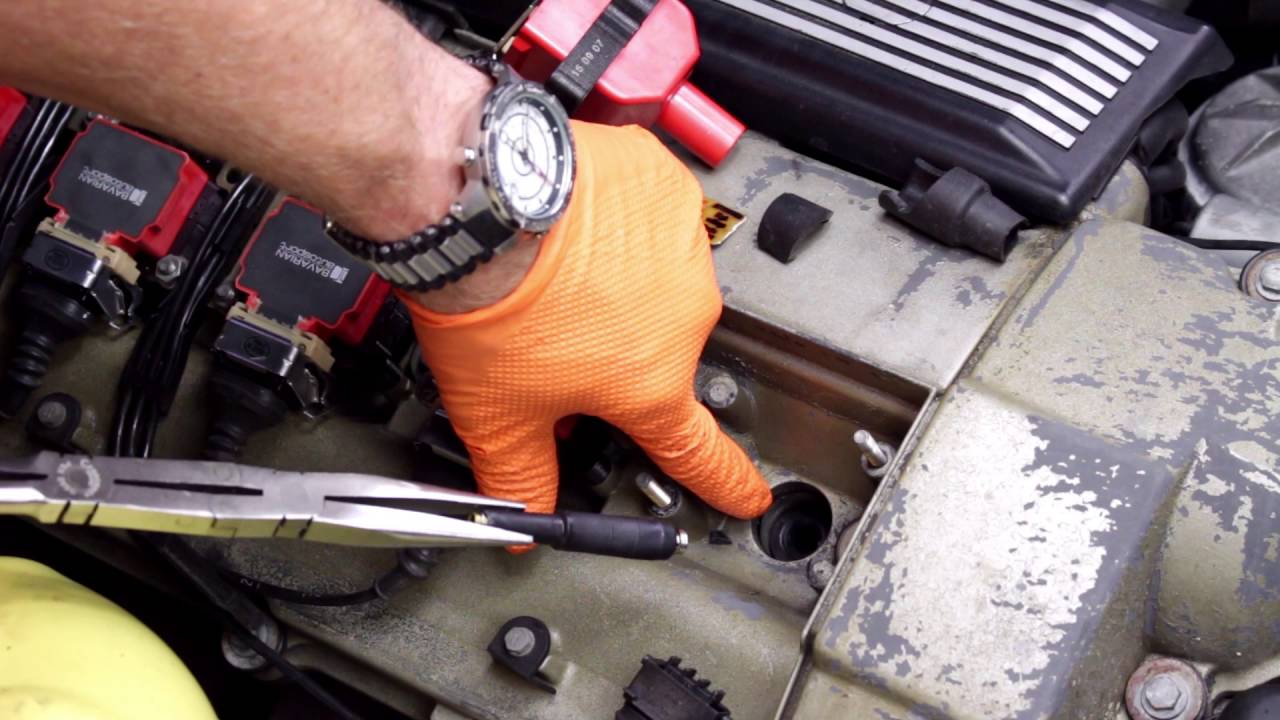 How to remove stuck spark plug connector boots on a BMW or MINI