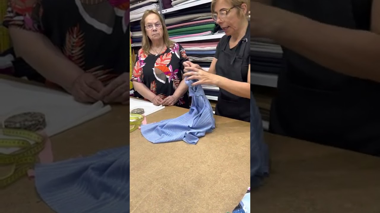 Cómo colocar canesú embolsado en camisa