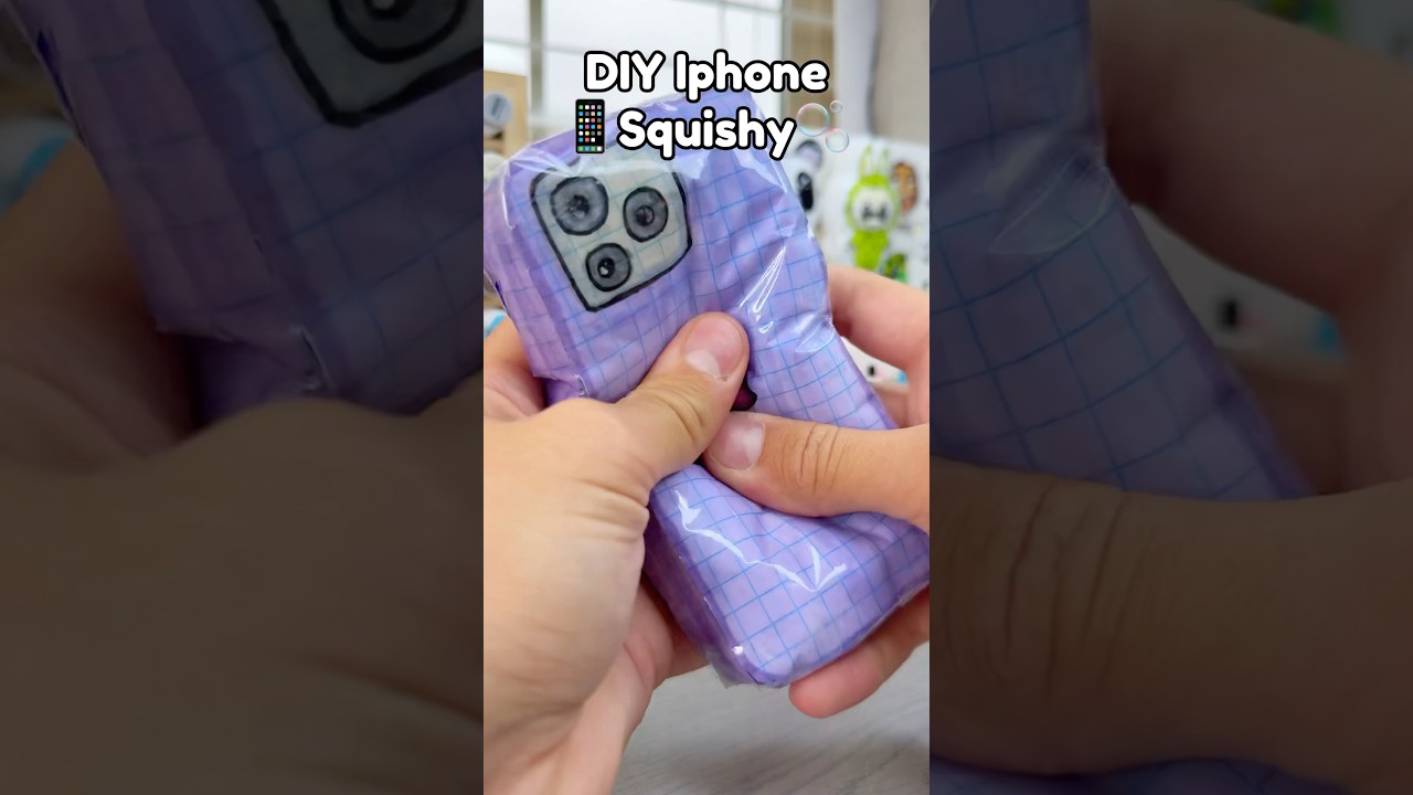 📱DIY Phone Squishy!? #diysquishy #papersquishy #papercraft #cutecrafts #diy #diycrafts #cute