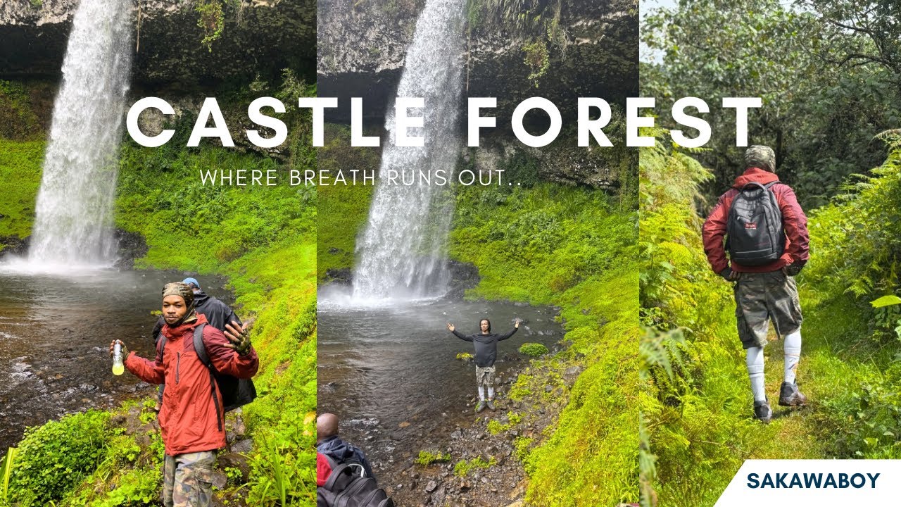 KENYA AFRICA , CASTLE FOREST, KANG’ERE FALLS 