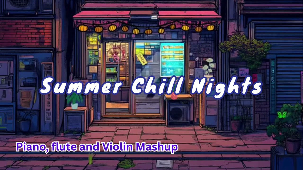 Summer Chill Nights 🌙 Music + Moonlight Vibes
