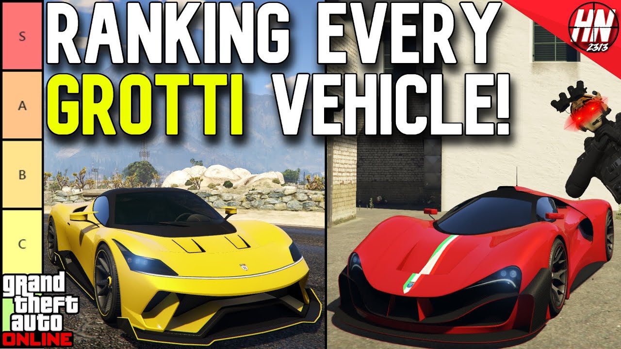 The ULTIMATE Grotti Vehicle Tier List! | GTA Online