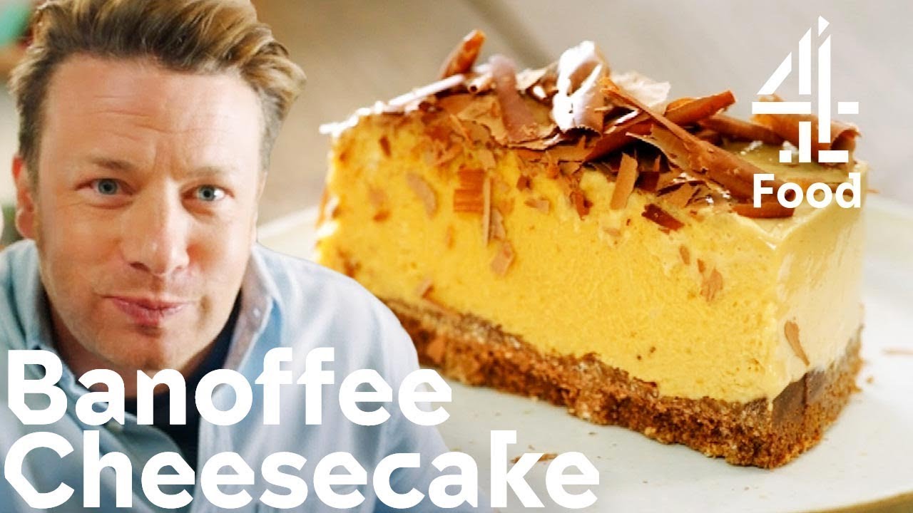 How to Make an ENTICING Banoffee Cheesecake in 30 Minutes! | Jamie's Quick & Easy Food
