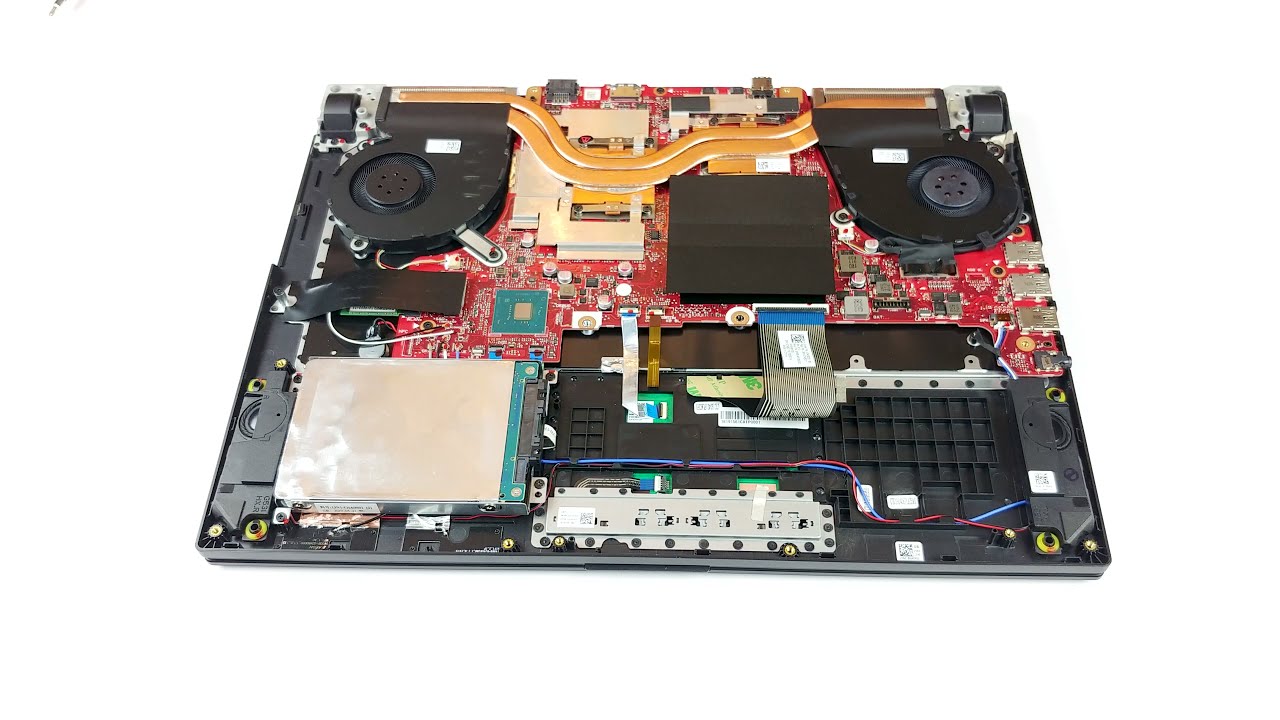 ASUS ROG Strix G531 - disassembly and upgrade options
