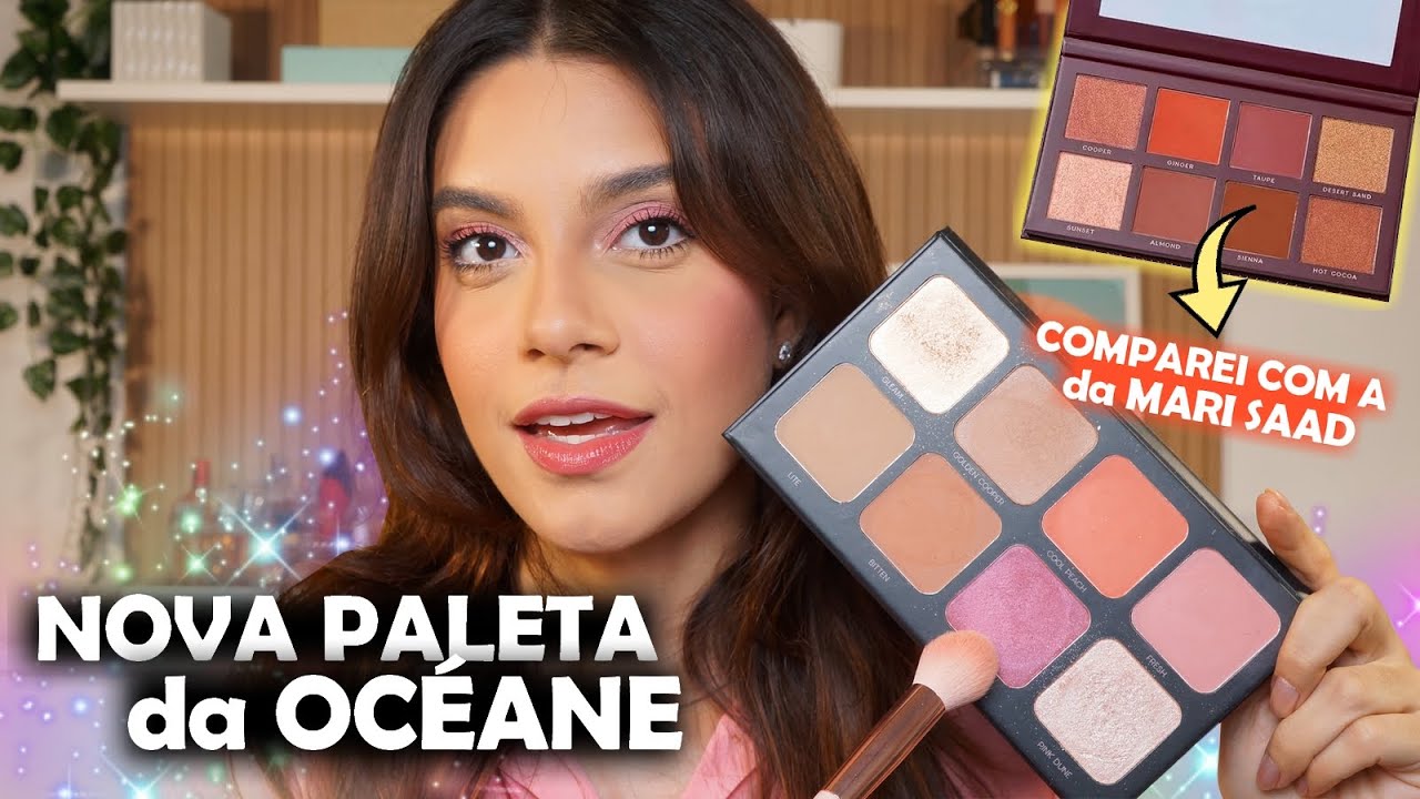 MULTIFUNCIONAL?? Nova FACE PALETTE da linha OCÉANE EDITION vale a pena?