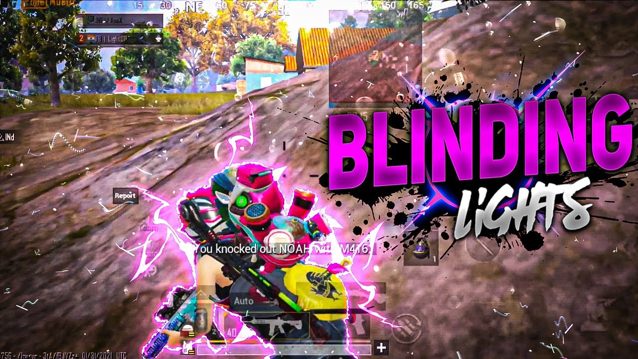 BLINDING LIGHTS | LIGHTGAMING | POCO X2 | #PUBGMOBILE