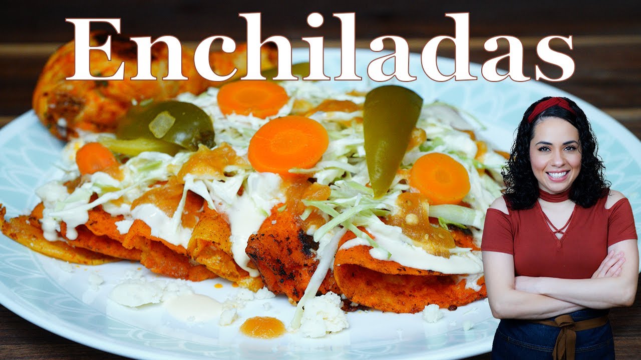 How to make Enchiladas ROJAS | AUTHENTIC Enchiladas recipe from Michoacán | Villa Cocina