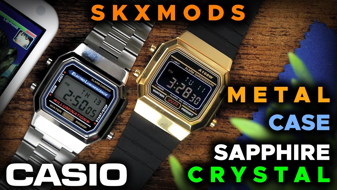 Модернизация классических цифровых часов CASIO! [Детали SKXMODS]